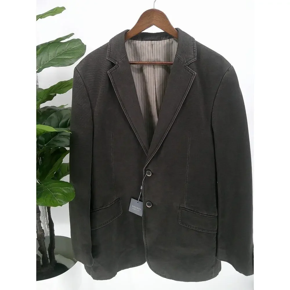 NWT Maddison Corduroy Blazer Sport Coat Men’s Size 44L Modern Heritage Style